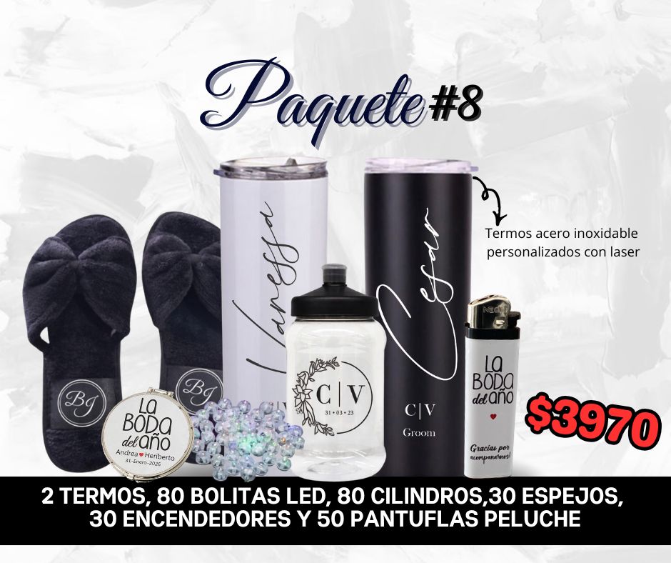 PAQUETE #8 BODA
