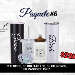PAQUETE #6 BODA