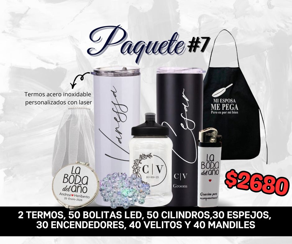 PAQUETE #7 BODA