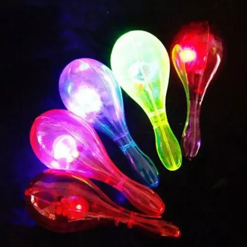 Maracas Led Plástico Sonaja (12 piezas.) - Imagen 3