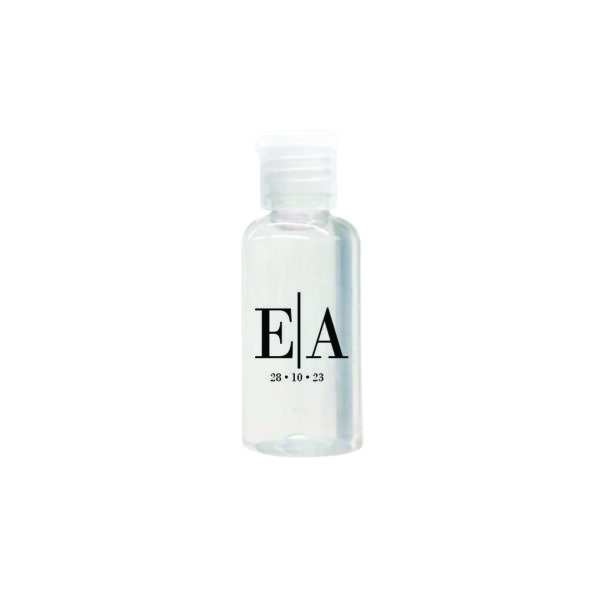 Gel Antibacterial Personalizado Boda