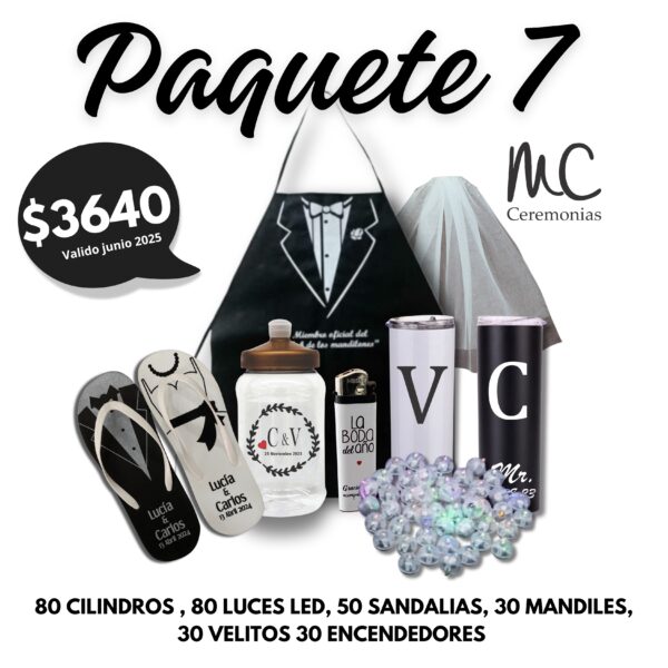 PAQUETE #7 BODA
