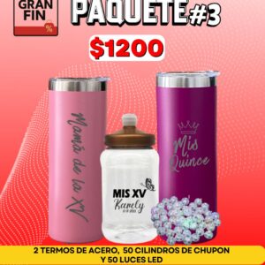 PAQUETE #3 XV Años
