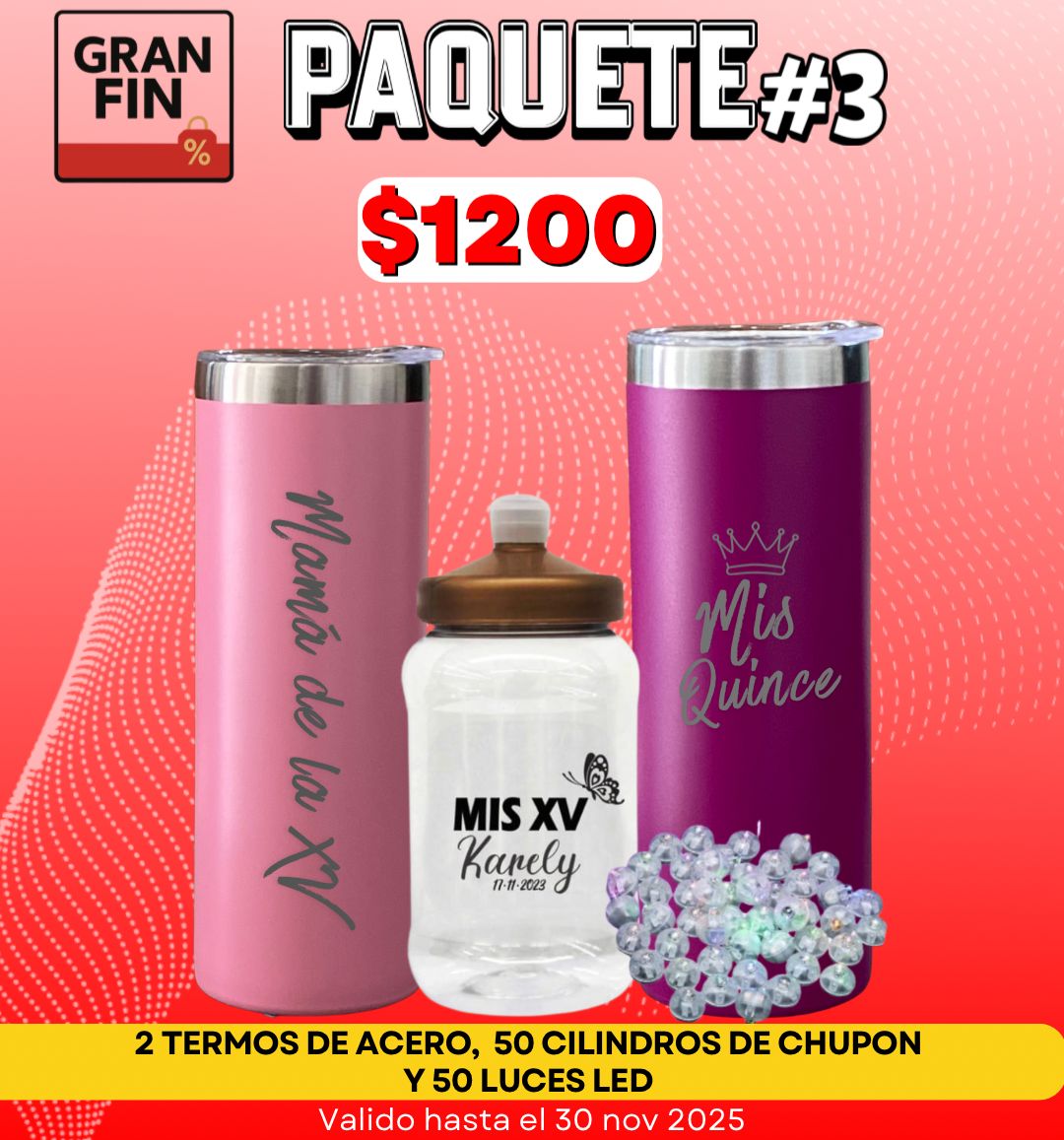 PAQUETE #3 XV Años