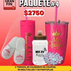 PAQUETE #4 XV Años