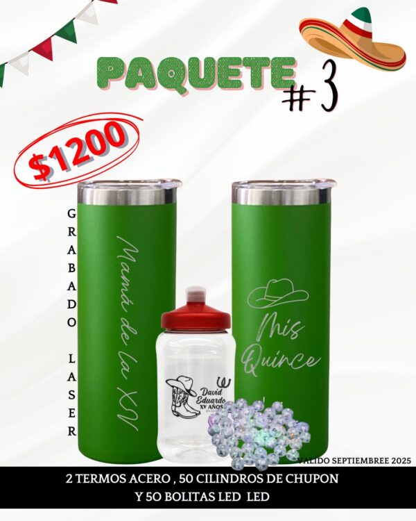 PAQUETE #3 XV Años