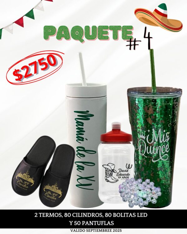 PAQUETE #4 XV Años