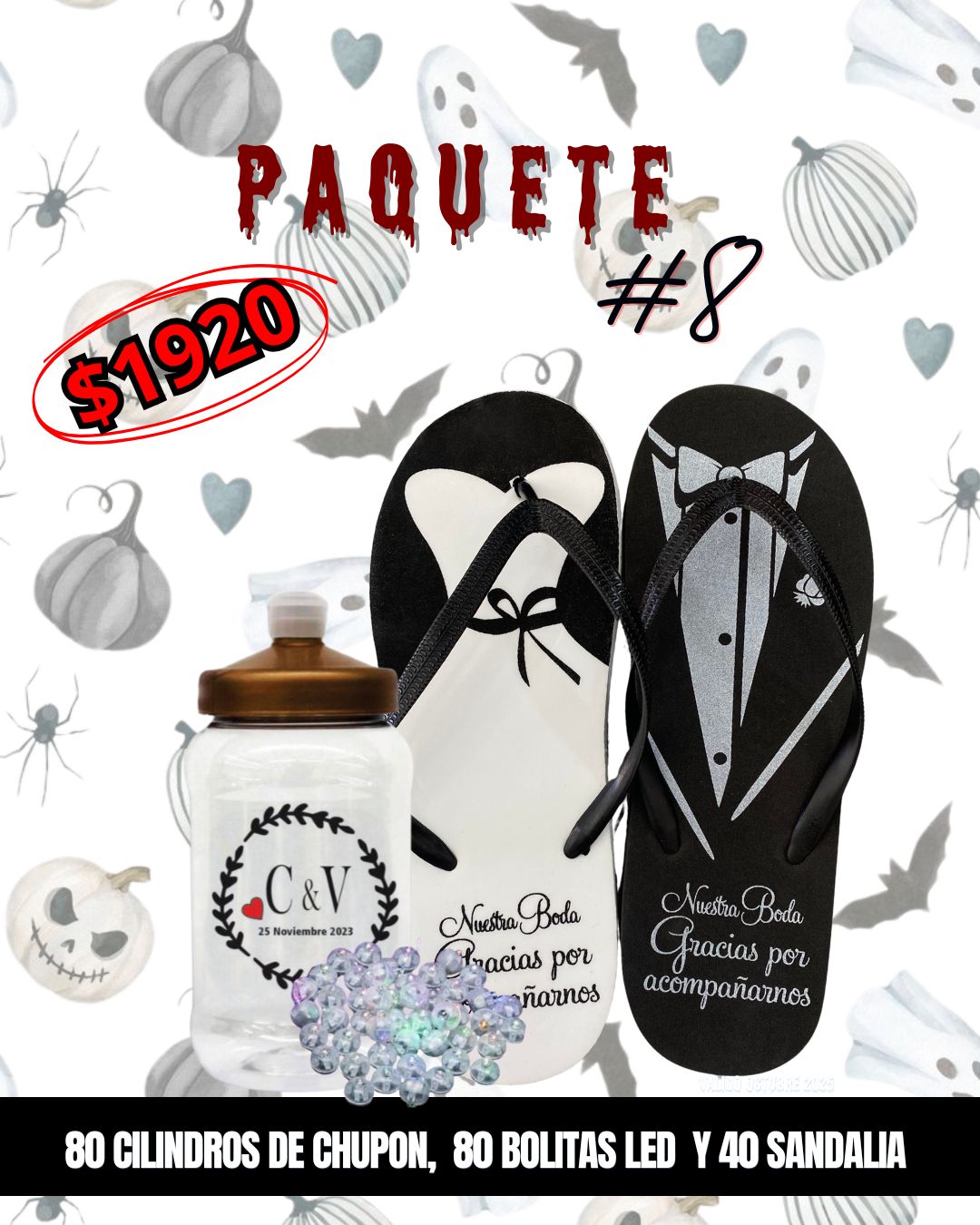 PAQUETE #8 BODA