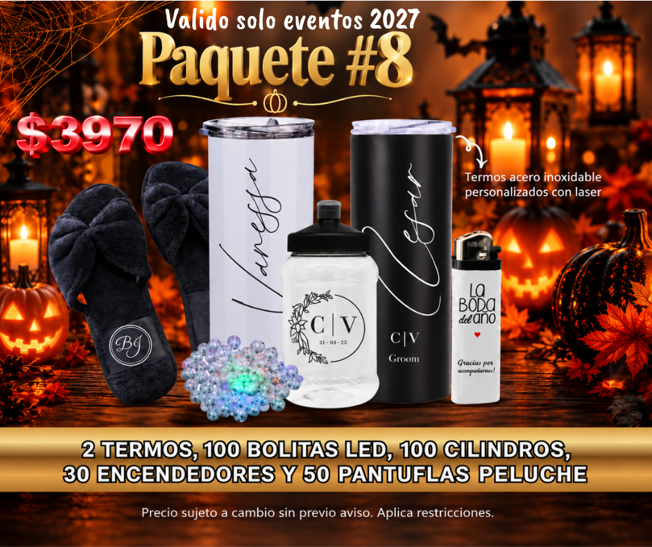 PAQUETE #8 BODA