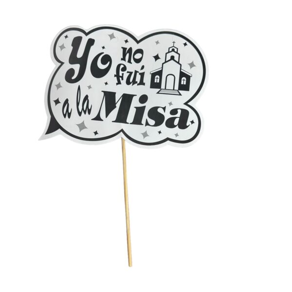 Letreros surtidos para fiesta (modelos variados) - Imagen 7