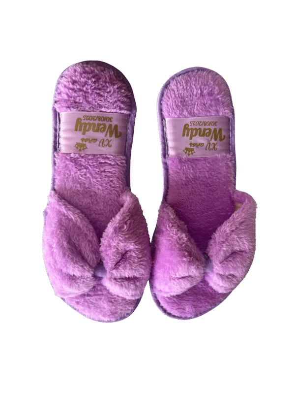 pantuflas de peluche