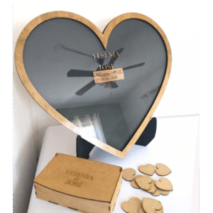 Cuadro para firmas Corazón