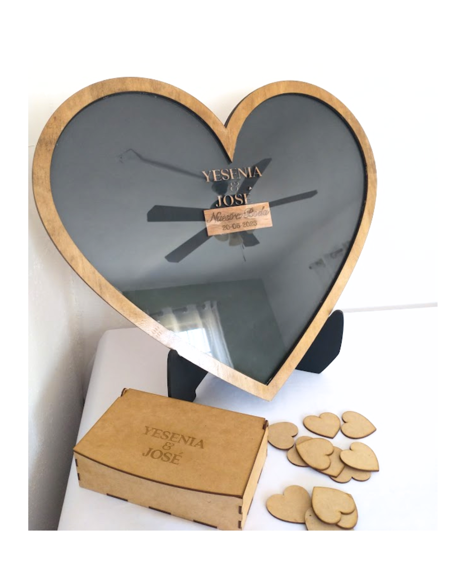 Cuadro para firmas Corazón