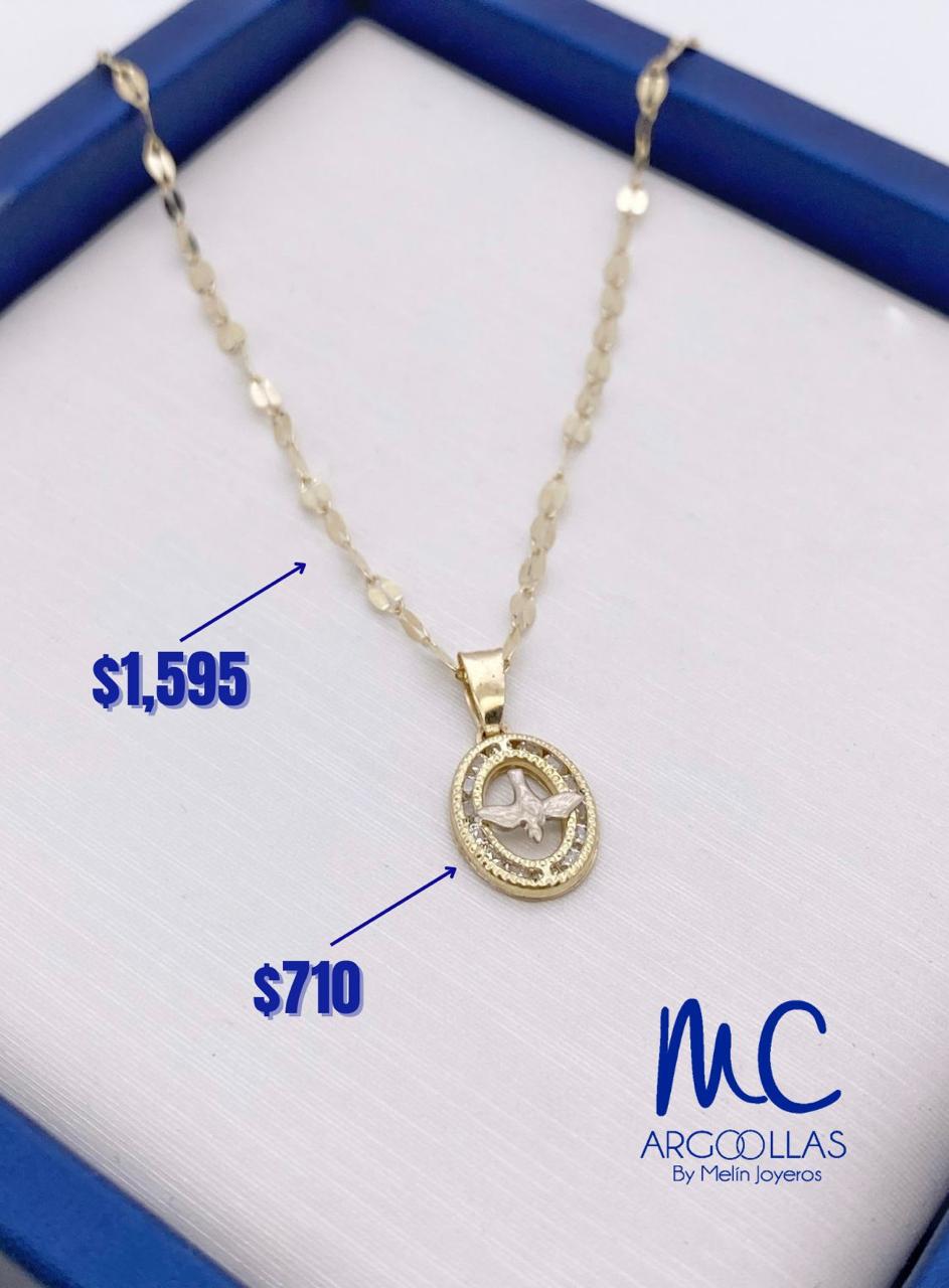 Cadena de Oro Espíritu Divino