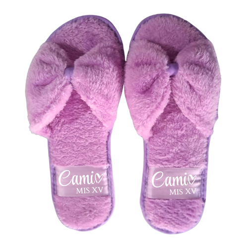 08. Pantufla Nombre Corazón